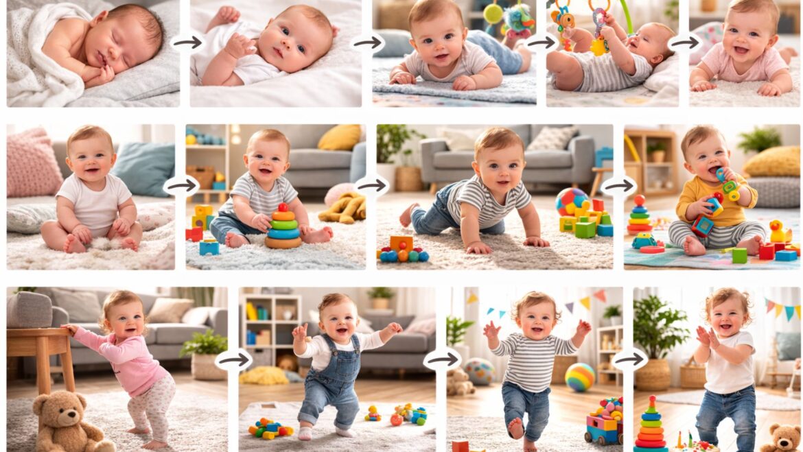 1 Vom ersten Lächeln zum ersten Schritt – Entwicklung im ersten Lebensjahr